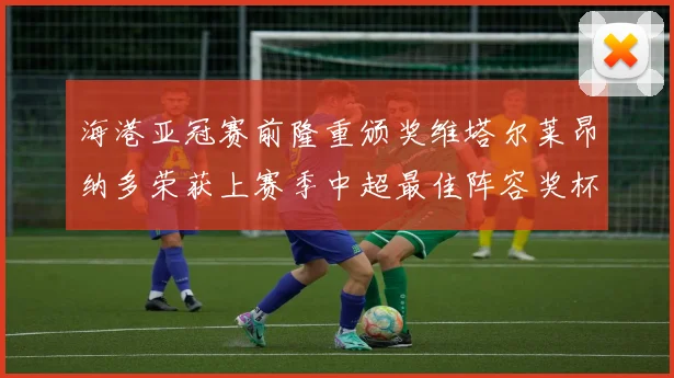 海港亚冠赛前隆重颁奖维塔尔莱昂纳多荣获上赛季中超最佳阵容奖杯
